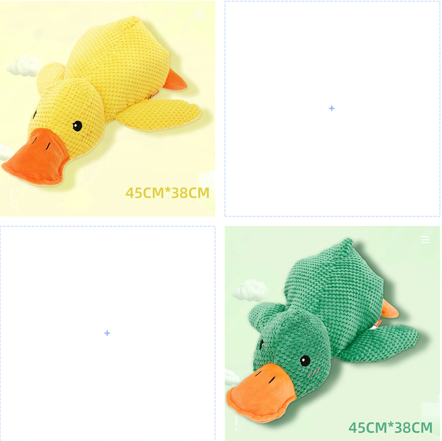 Calming Quacking Duck Toy for Dogs