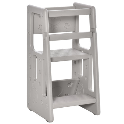 Toddler Tower with Adjustable Height