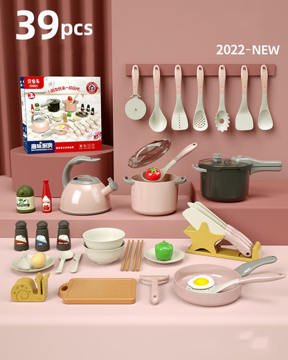 Mini Kitchen Set Cooking