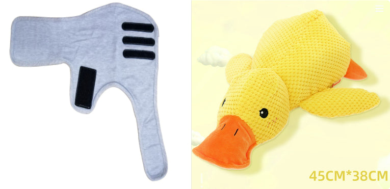 Calming Quacking Duck Toy for Dogs